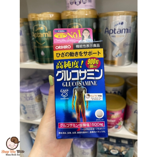 Glucosamine Orihiro 1500mg (900 viên) Nhật Bản ( Hàng Air)