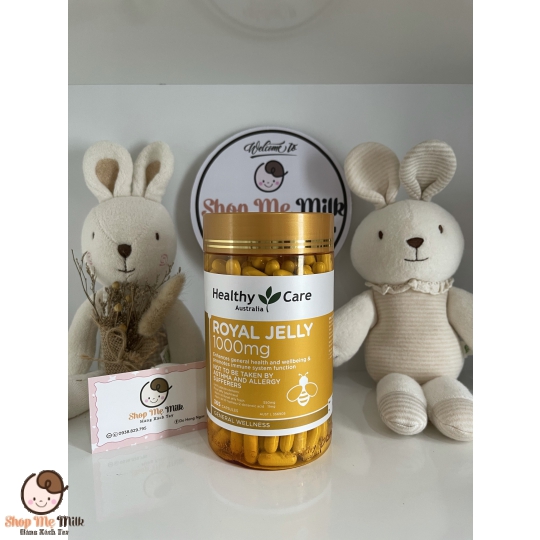 Sữa ong chúa Healthy Care Royal Jelly 1000mg 365 viên