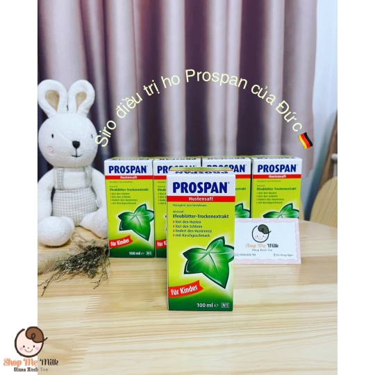 Siro ho prospan thảo dược Đức 100ml ( bé từ sơ sinh)