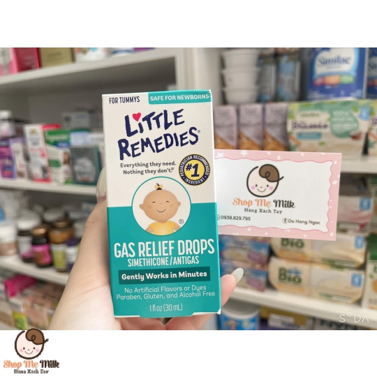 TIỂU GAS LITTLE REMEDIES - GIẢI PHÁP CHO NHỮNG LẦN KHÓC DẠ ĐỀ CỦA TRẺ SƠ SINH