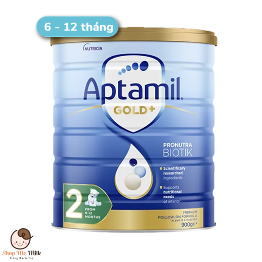Sữa Aptamil Gold+ Úc 900G số 2 ( Hàng air)