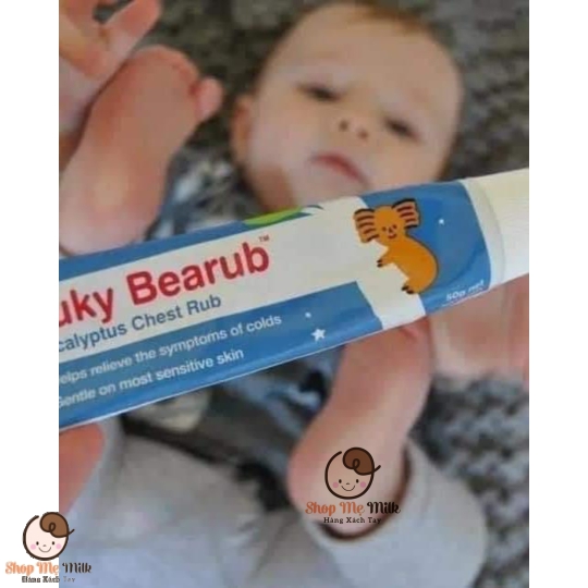 Dầu khuynh diệp Euky Bearub 50G Úc bé từ 3 tháng
