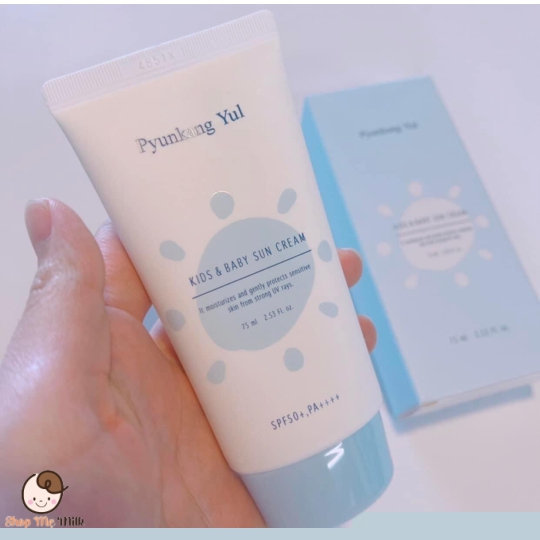Kem chống nắng Pyunkang Yul Kids baby Hàn 75ml ( 6m+)