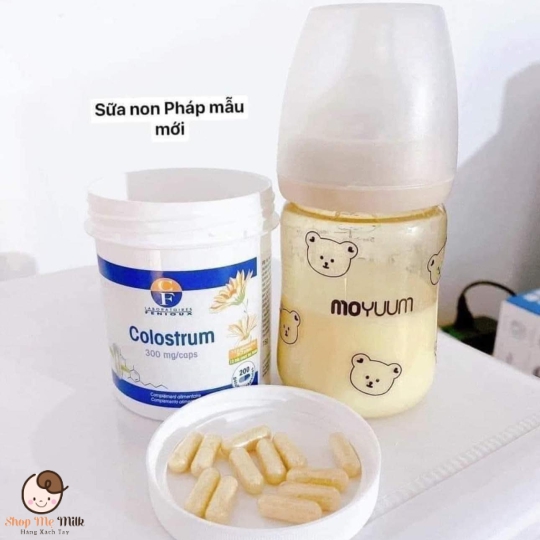 Sữa non Colostrum Fenioux Pháp hộp 200 viên dạng con nhộng ( từ sơ sinh & người lớn)