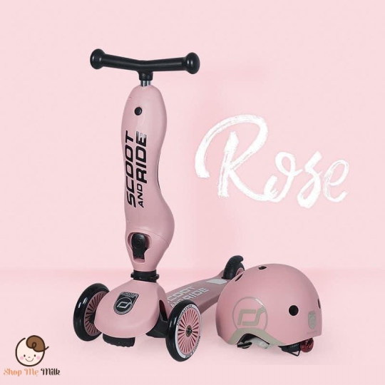 Xe trượt Scooter and Ride 2in1 chòi chân & trượt của Áo chính hãng nhập khẩu( có thẻ bảo hành )
