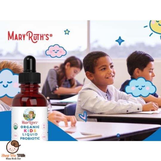 Men lợi khuẩn hữu cơ Mary Ruth's dạng giọt của Mỹ - Hàng Air
