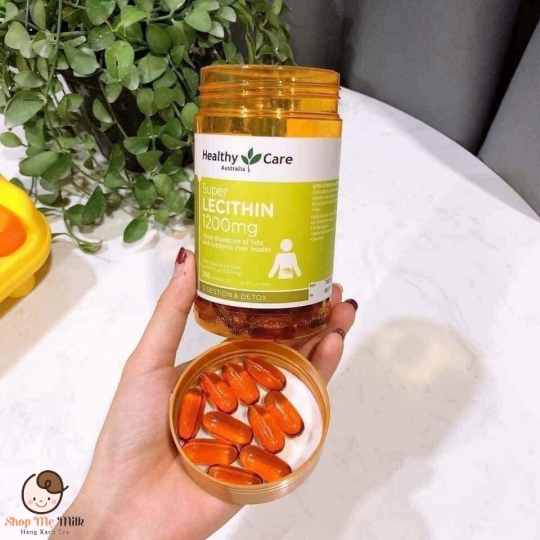Tinh chất mầm đậu nành Healthy Care Úc 1200mg hộp 100 viên Hàng Air