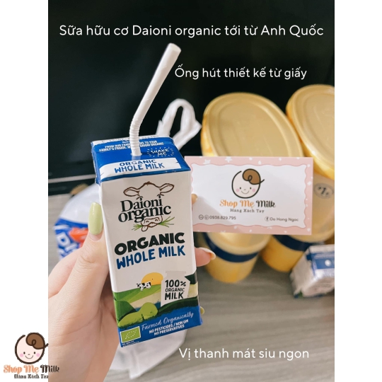 Sữa tươi daioni nguyên kem 200ml - 1 thùng 24 hộp