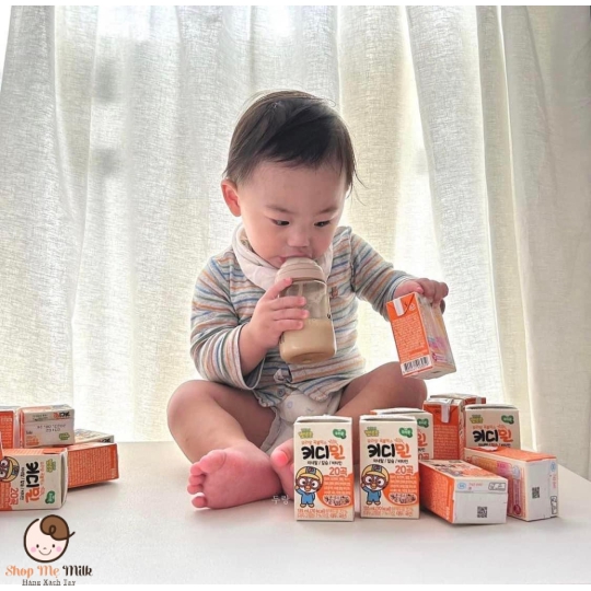 Sữa hạt kidimeal Pororo ngũ cốc Của Hàn 135ml ( thùng 24 hộp)