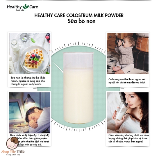 Sữa Non Colostrum vị vani 300G Úc ( Tăng đề kháng - bồi bổ sức khoẻ) bé từ 1 tuổi & người lớn