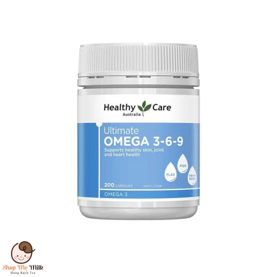Dầu cá Omega 3-6-9 Healthy Care Úc 400 viên ( Hàng Air)