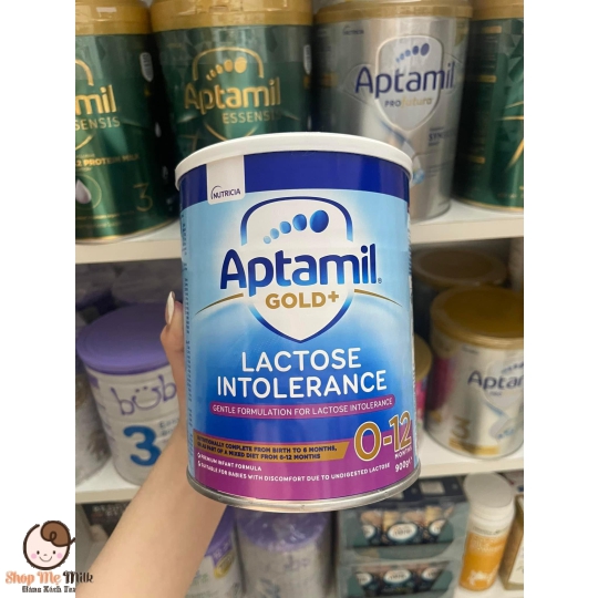 Sữa Aptamil Gold+ Lactose Intolerance (0-12 tháng) Cho trẻ bất dung nạp đường lactose