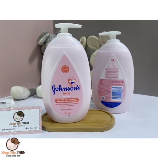 Lotion dưỡng da Johnson's baby cho bé 500ml bản Úc date 2025