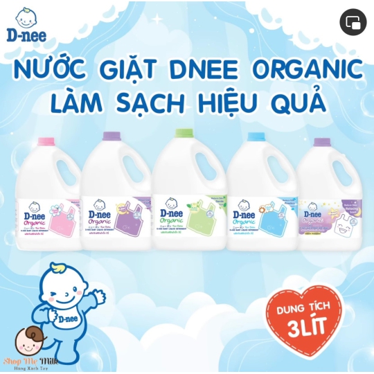 Nước Giặt Dnee Thái Lan 3000ml (Tem Phụ Chính Hãng Cty Đại Thịnh)