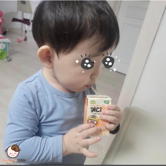 Sữa hạt kidimeal Pororo ngũ cốc Của Hàn 135ml ( thùng 24 hộp)