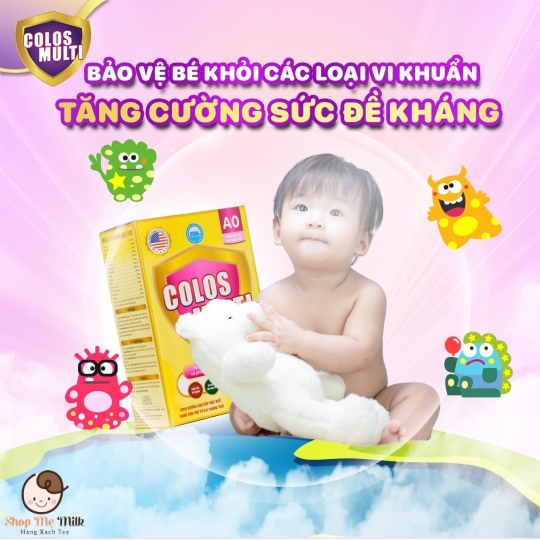 Sữa non Colos Multi A0 nhập khẩu Mỹ cho bé từ sơ sinh