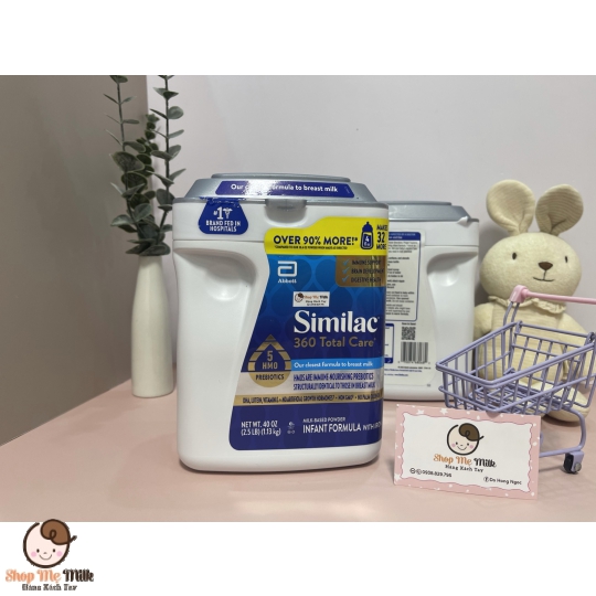 Sữa Similac 360 total Care 1.13kg cho bé từ 0-12 tháng của Mỹ - Hàng Air