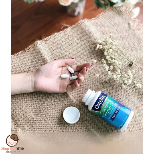 Viên uống bổ sung canxi vitamin D3 cho bà bầu Ostelin Calcium & Vitamin D3 của Úc 130 viên