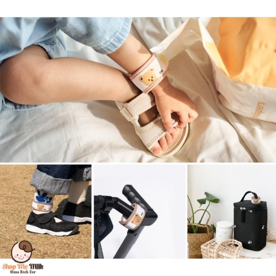 Vòng tay chống muỗi Dottodot Hàn Quốc ( set kèm 2 viên tinh dầu)