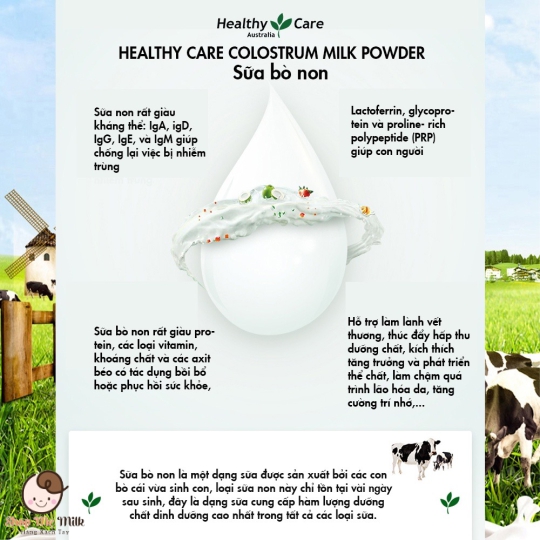 Sữa Non Colostrum vị vani 300G Úc ( Tăng đề kháng - bồi bổ sức khoẻ) bé từ 1 tuổi & người lớn