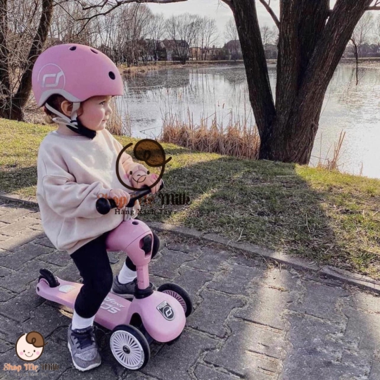 Xe trượt Scooter and Ride 2in1 chòi chân & trượt của Áo chính hãng nhập khẩu( có thẻ bảo hành )