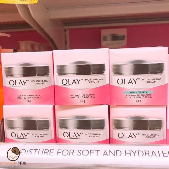 Kem dưỡng ẩm Olay Moisturising cream Úc 100G ( Hàng Air)