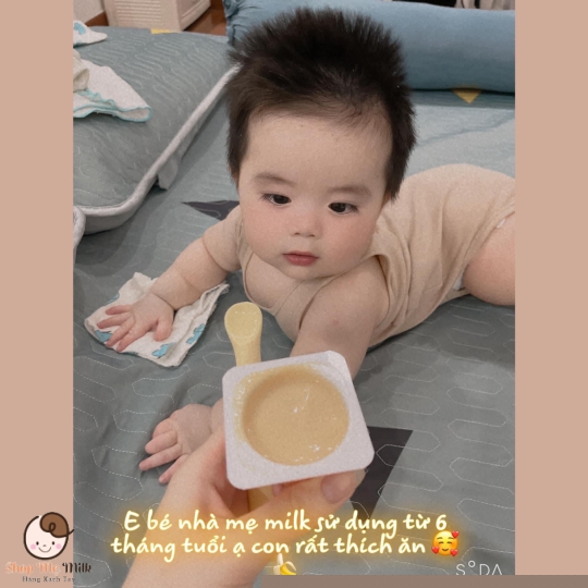 Sữa chua Bledina Pháp lốc 6 hũ ( 55g) Hàng air ( Mẹ note vị vào ghi chú đơn hàng khi đặt)