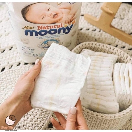Bỉm Moony Nature Quần size M Nhật