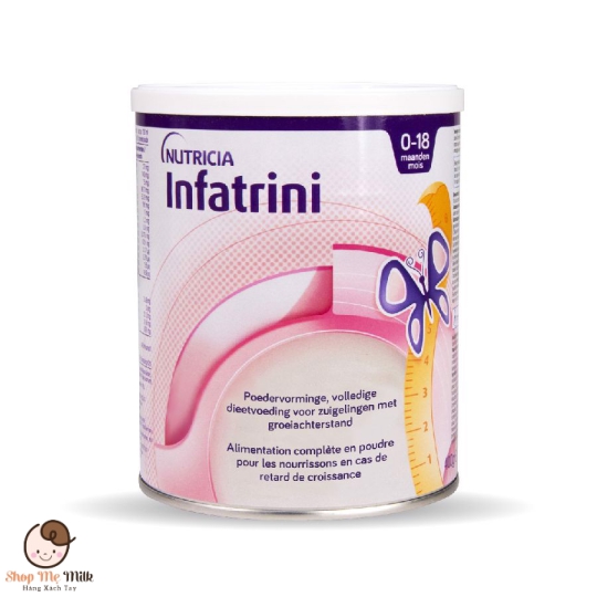 Sữa béo Infatrini Đức Lon 400G ( 0-18 tháng)