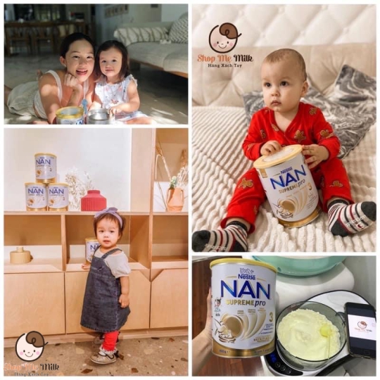 Sữa Nan Supremepro Úc Hộp 4 gói nhỏ ( Sữa TP1P cho bé dị ứng)