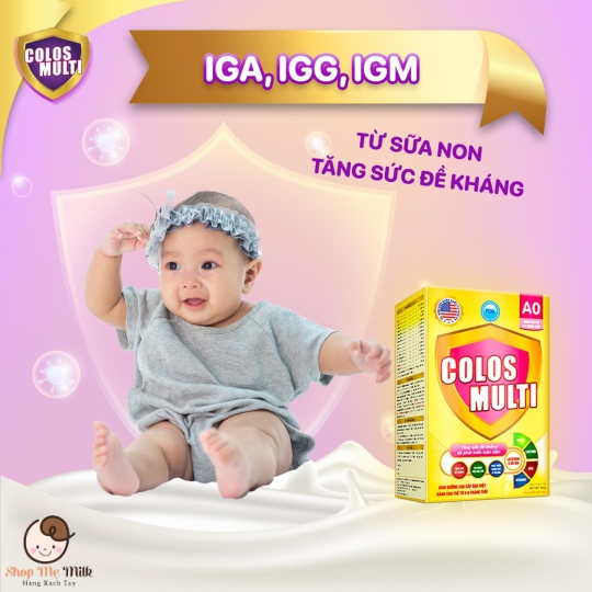 Sữa non Colos Multi A0 nhập khẩu Mỹ cho bé từ sơ sinh
