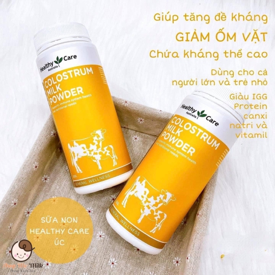 Sữa Non Colostrum vị vani 300G Úc ( Tăng đề kháng - bồi bổ sức khoẻ) bé từ 1 tuổi & người lớn