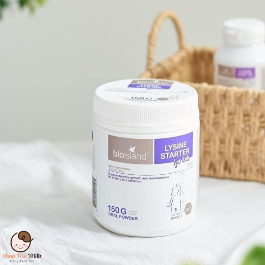 Bột Lysine tăng chiều cao của Úc 150g ( bé từ 7m+)