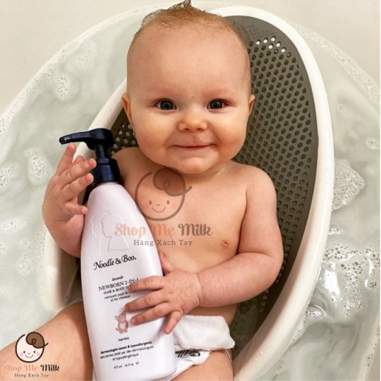 Sữa tắm Noodle & Boo 2in1 Newborn hương Lavander 473ml ( bé từ sơ sinh)