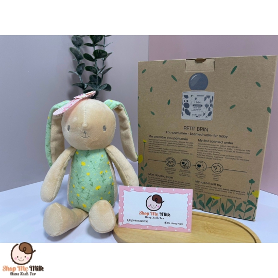 Nước hoa Pháp Klorane Bebe 50ml (Tặng kèm thỏ bông) Bé từ sơ sinh
