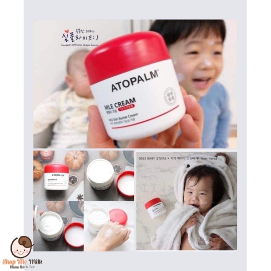 Kem dưỡng Atopalm Mlee Cream Hàn 160mg cho bé sơ sinh ( đặc trị dưỡng da viêm cơ địa)