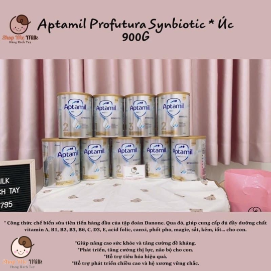 Aptamil Profutura số 2 Úc 900G ( từ 6 đến 12 tháng tuổi )