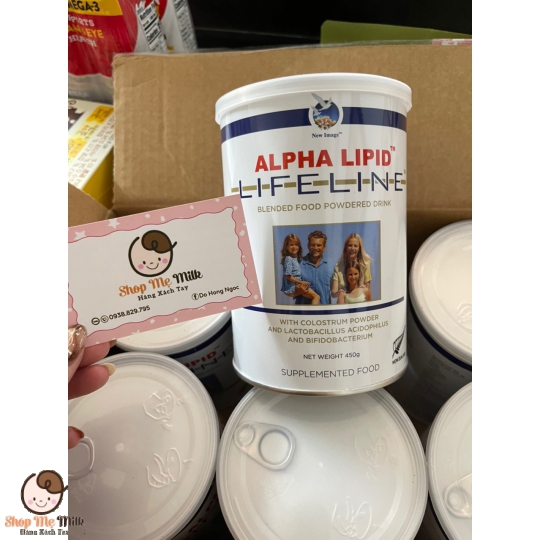 Sữa non alpha lipid nội địa Úc 450G ( Lon Full chữ tiếng anh xách tay)