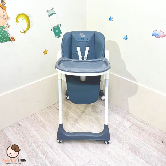 Ghế ăn dặm Finley Hinton đa năng chỉnh cao thấp gấp gọn cho bé ăn dặm ( Bảo hành)