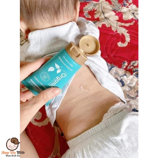 Dầu khuynh diệp ấm ngực Organic Little Innoscents Úc – 75ml (Từ sơ sinh)