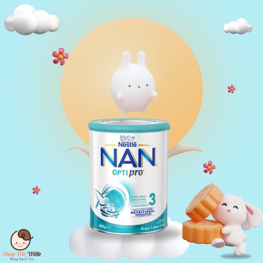 Sữa Nan optipro Úc số 3 800G ( từ 1 -3 tuổi)