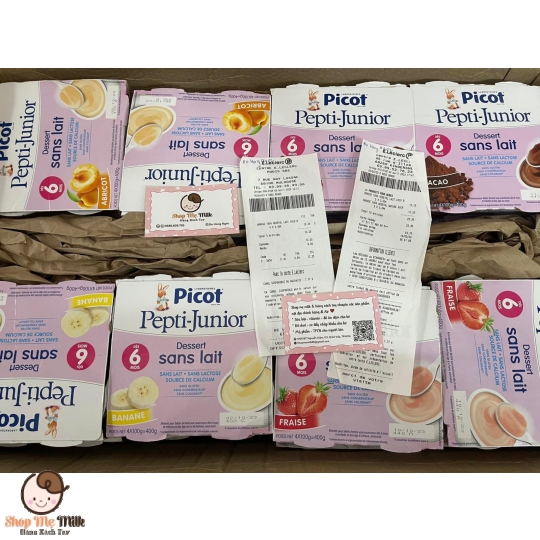 Váng gạo Picot Pháp Lốc 4 hũ ( 100g) Vegan