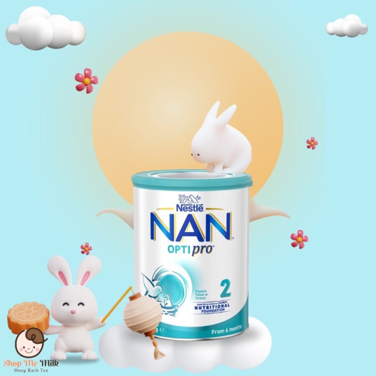 Sữa Nan optipro số 2 Úc 800G ( bé từ 6 tháng - 1 tuổi)