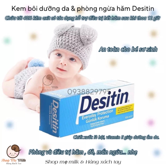 Kem Hăm cho bé Desitin Mỹ 113G ( Từ sơ sinh)