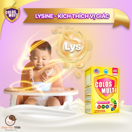 Sữa non Colos Multi A0 nhập khẩu Mỹ cho bé từ sơ sinh