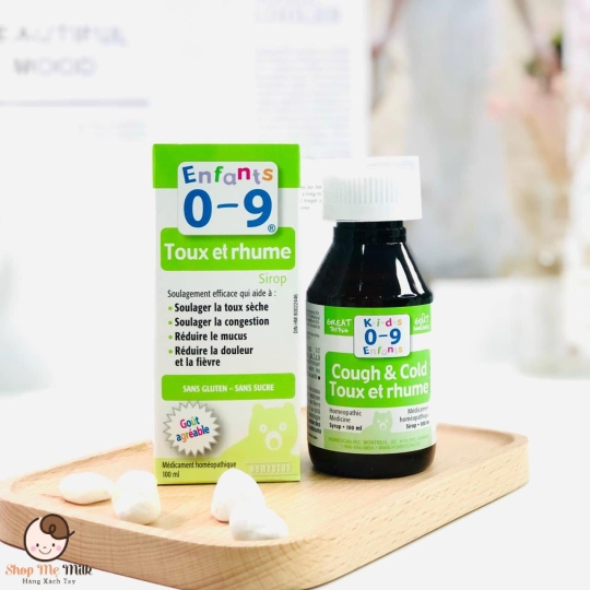 Siro trị ho, cảm cúm Canada Enfants Toux et Rhume cho bé từ 0-10 tuổi