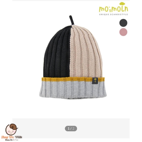 Mũ len moimoln size đầu 48cm made in korea