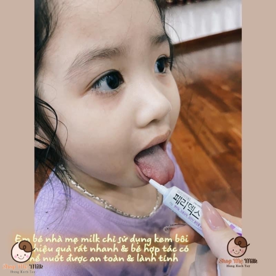 Kem trị nhiệt miệng Peridex Hàn Quốc ( bé từ 1 tuổi & người lớn)