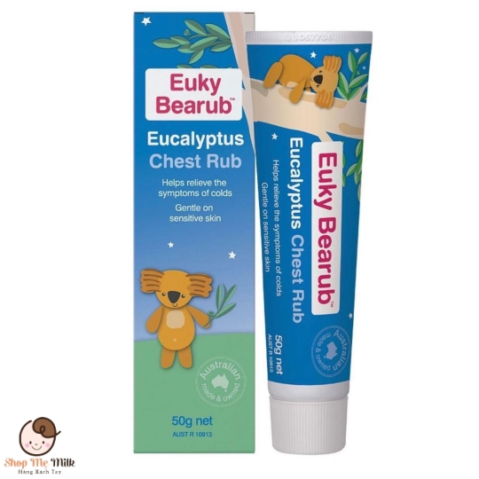 Dầu khuynh diệp Euky Bearub 50G Úc bé từ 3 tháng