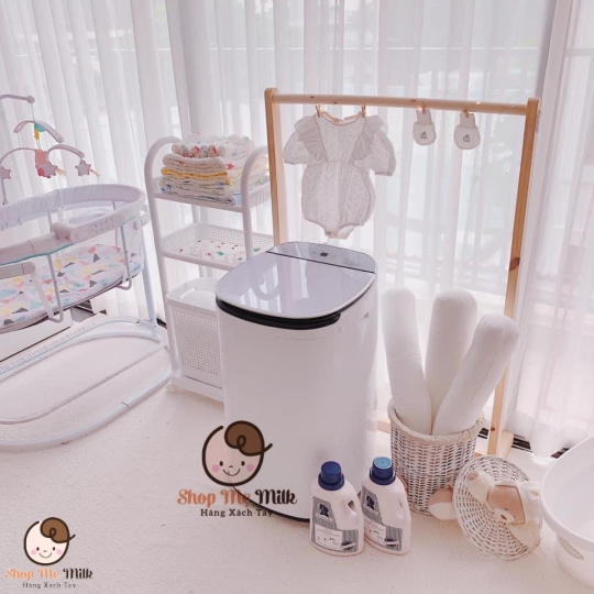 Máy giặt Duox - Lux Mini Cảm Ứng Cho bé & gia đình Có UV